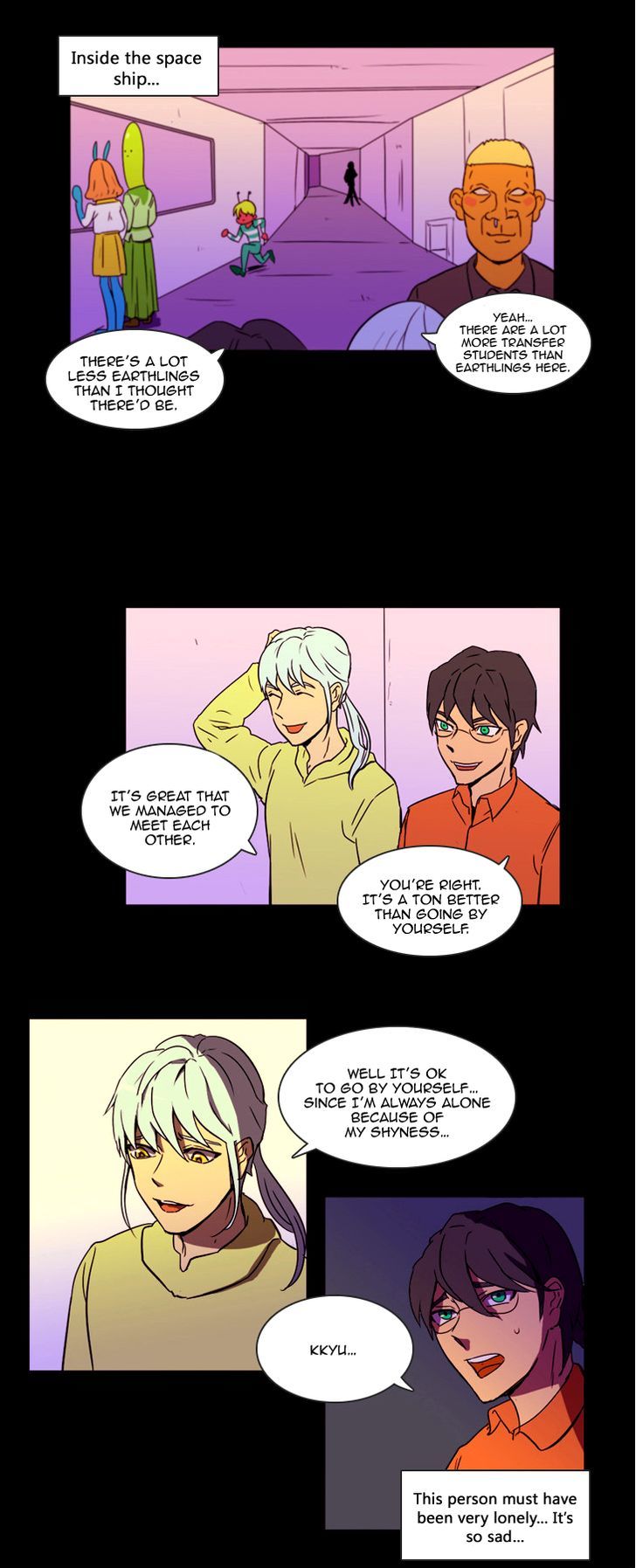 Immature EARTHling Friend Chapter 2 page 10 - Chapter 2 : The Biggest Shy-Guy on Earth