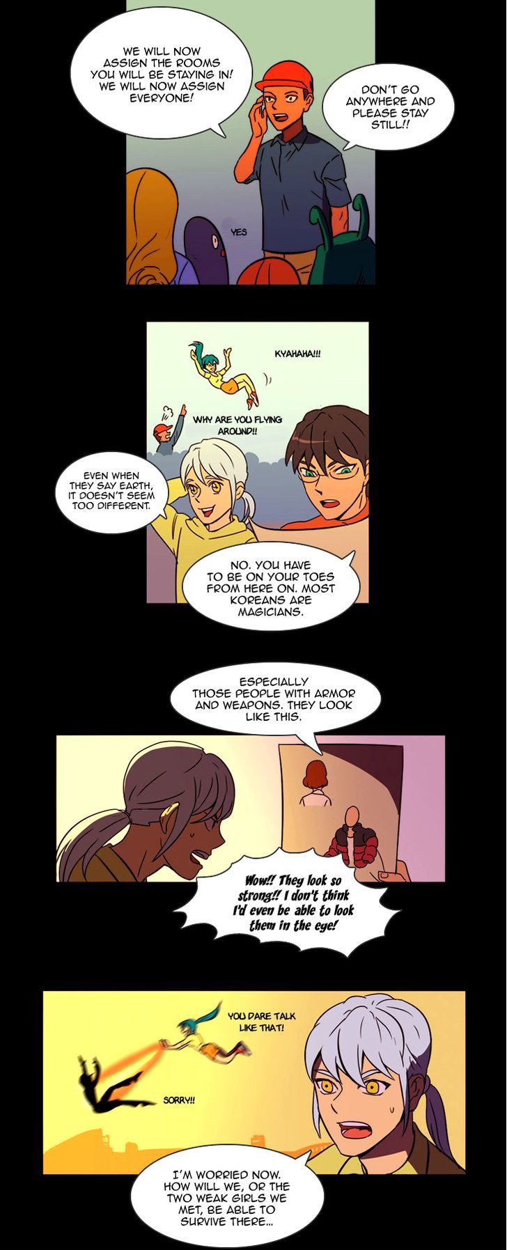 Immature EARTHling Friend Chapter 2 page 16 - Chapter 2 : The Biggest Shy-Guy on Earth