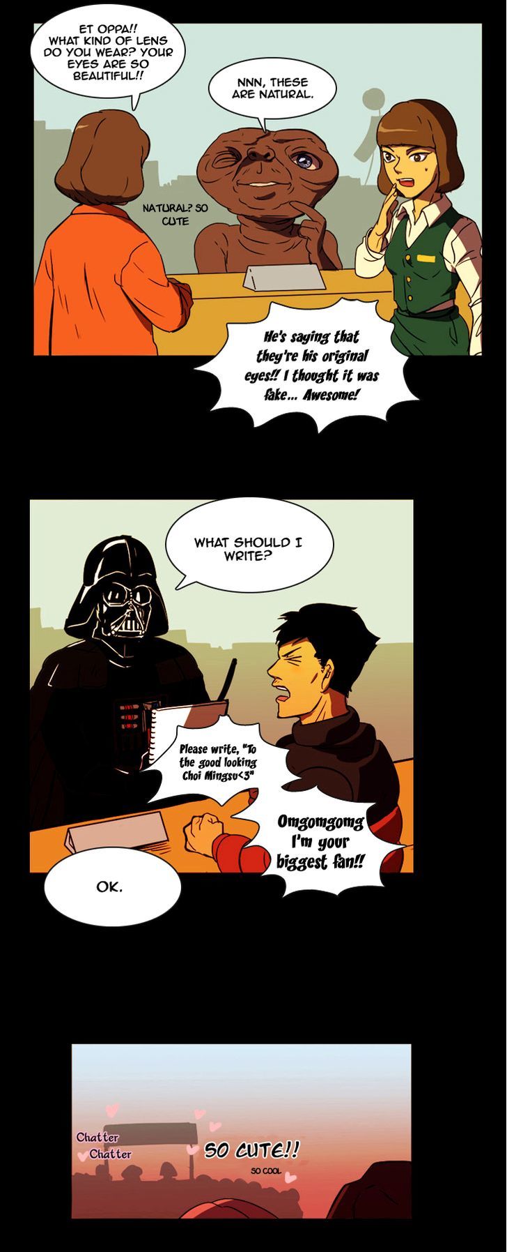 Immature EARTHling Friend Chapter 2 page 18 - Chapter 2 : The Biggest Shy-Guy on Earth