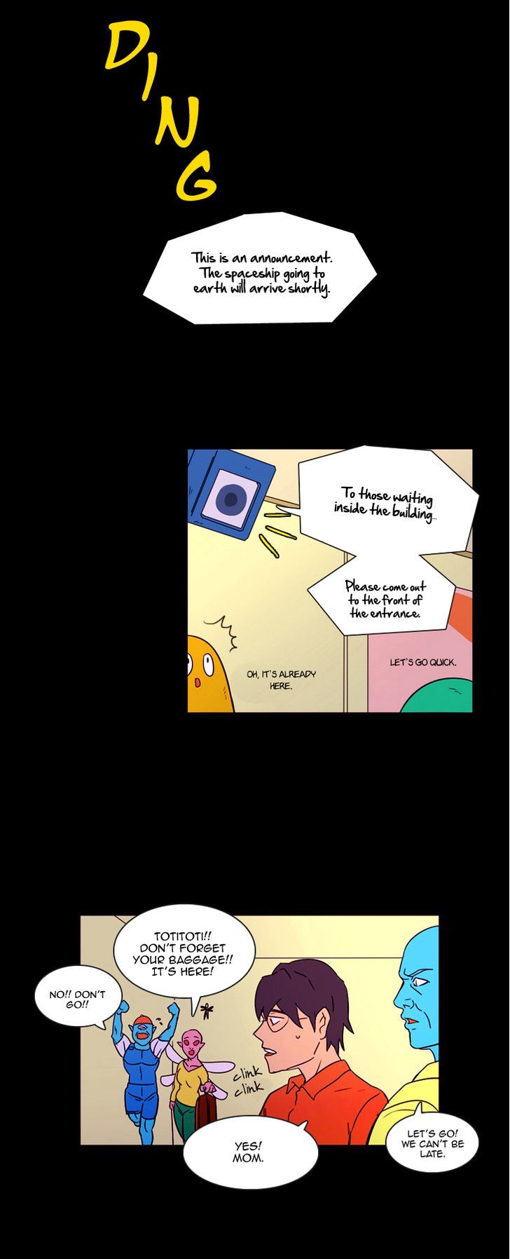 Immature EARTHling Friend Chapter 2 page 8 - Chapter 2 : The Biggest Shy-Guy on Earth