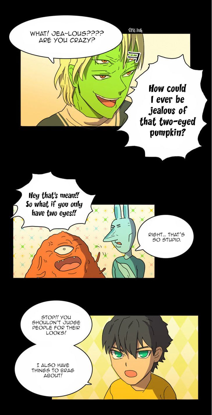 Immature EARTHling Friend Chapter 20 page 11 - Chapter 20 : Kim Toti, meeting the girl! (2)
