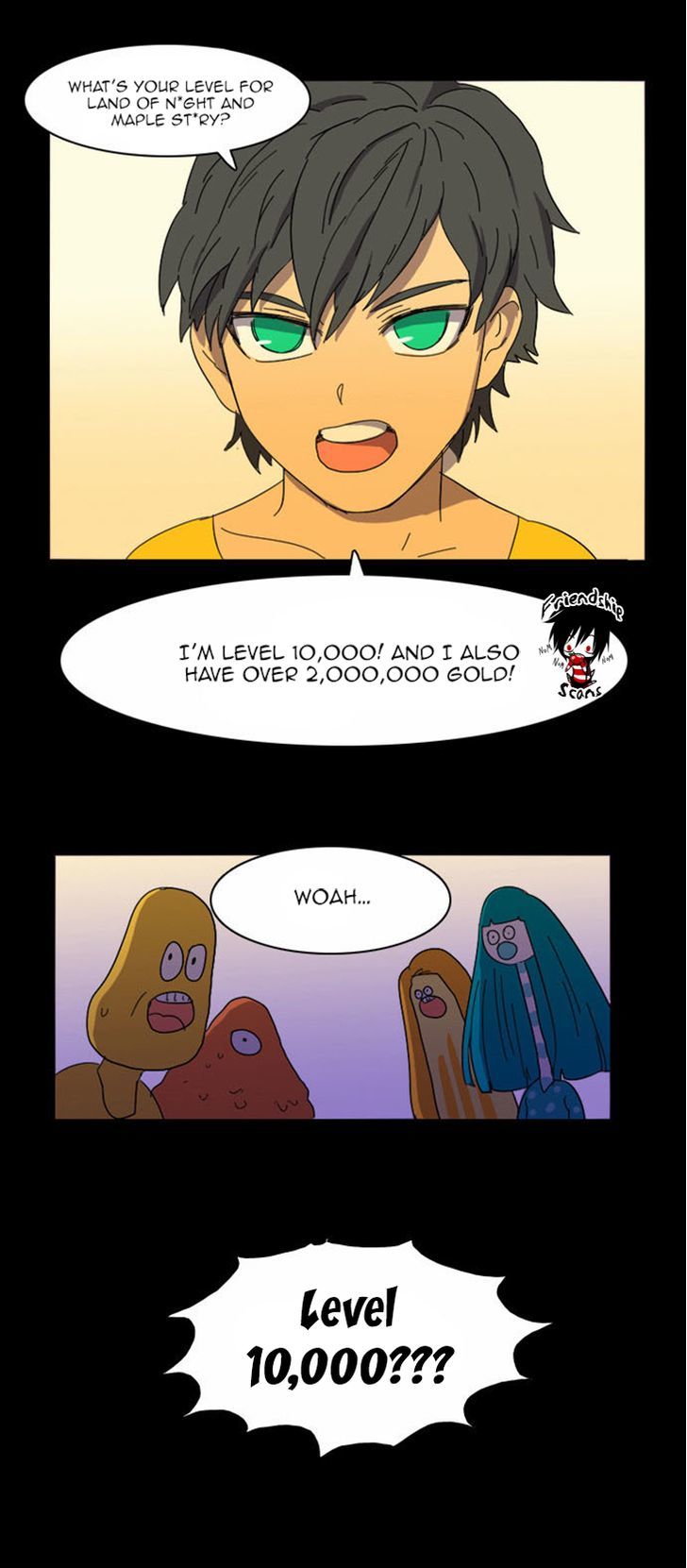 Immature EARTHling Friend Chapter 20 page 12 - Chapter 20 : Kim Toti, meeting the girl! (2)