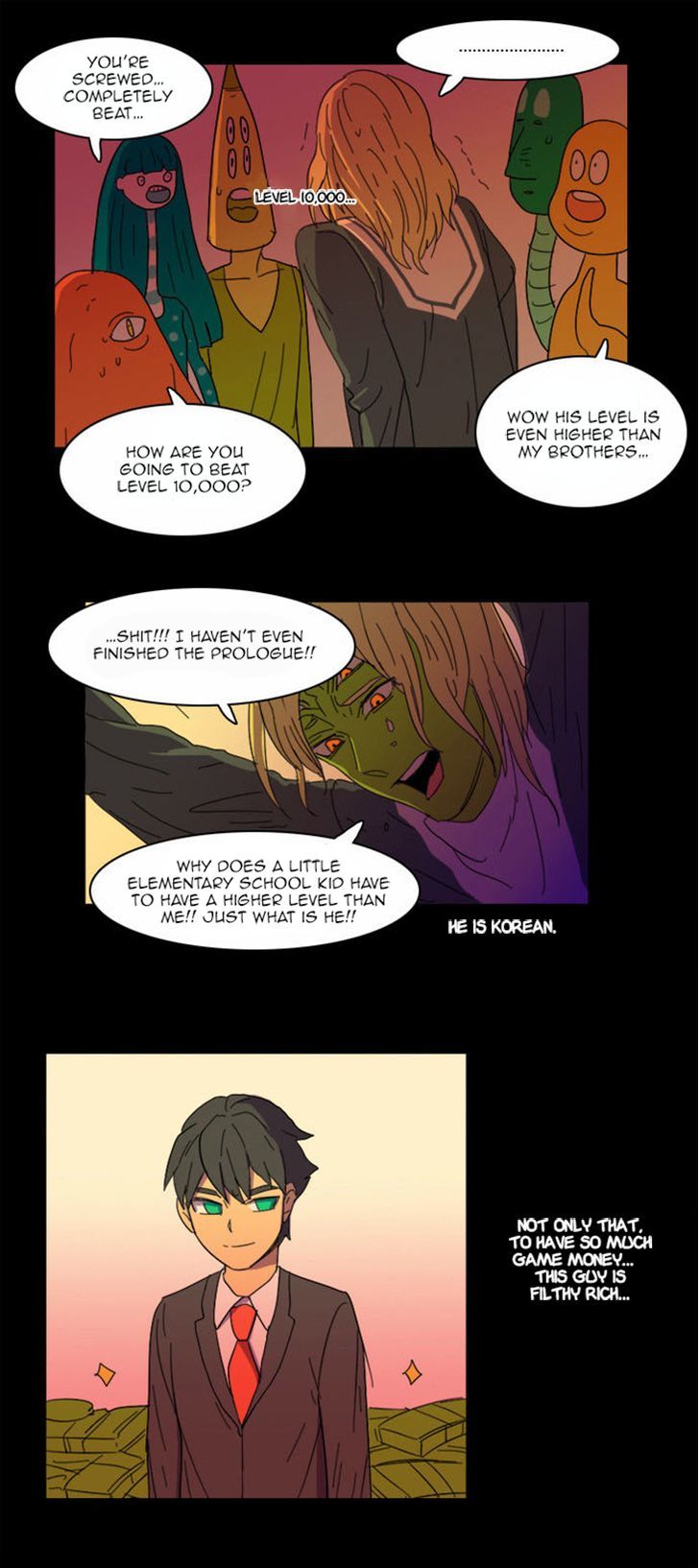 Immature EARTHling Friend Chapter 20 page 13 - Chapter 20 : Kim Toti, meeting the girl! (2)