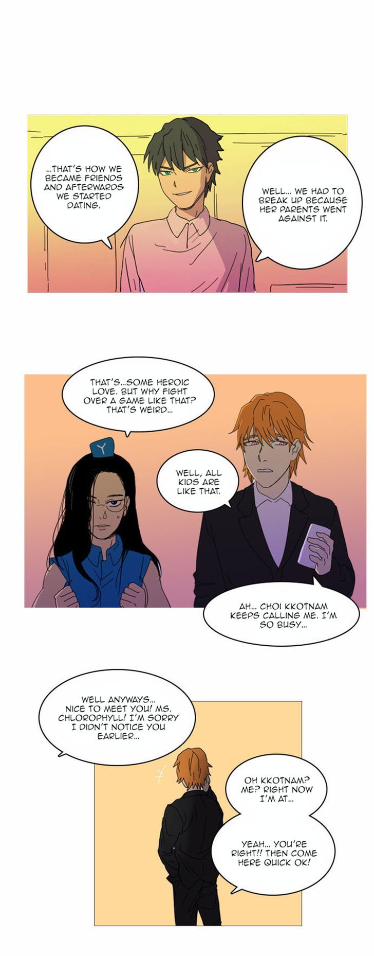 Immature EARTHling Friend Chapter 20 page 15 - Chapter 20 : Kim Toti, meeting the girl! (2)