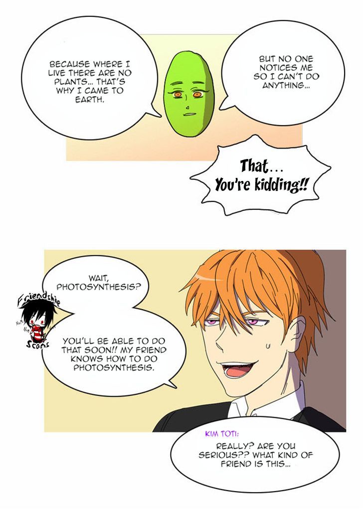 Immature EARTHling Friend Chapter 20 page 17 - Chapter 20 : Kim Toti, meeting the girl! (2)