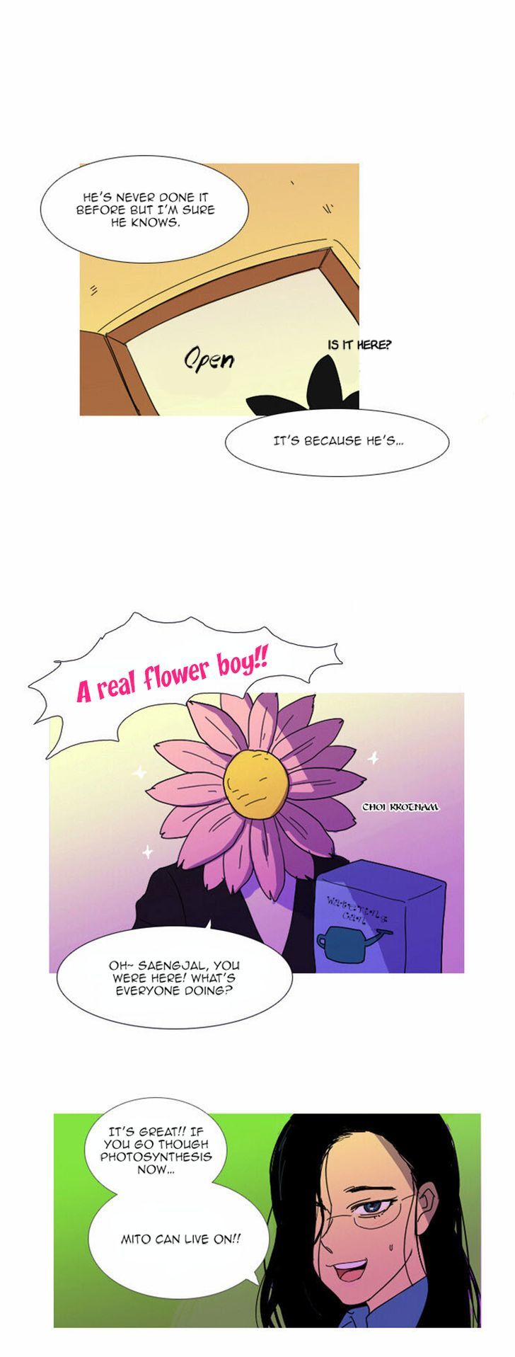 Immature EARTHling Friend Chapter 20 page 18 - Chapter 20 : Kim Toti, meeting the girl! (2)
