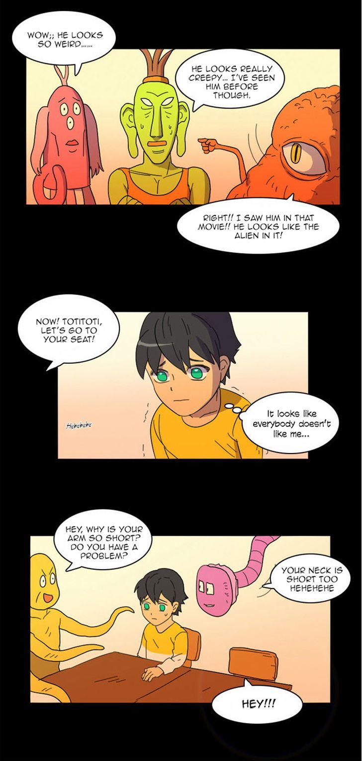 Immature EARTHling Friend Chapter 20 page 5 - Chapter 20 : Kim Toti, meeting the girl! (2)