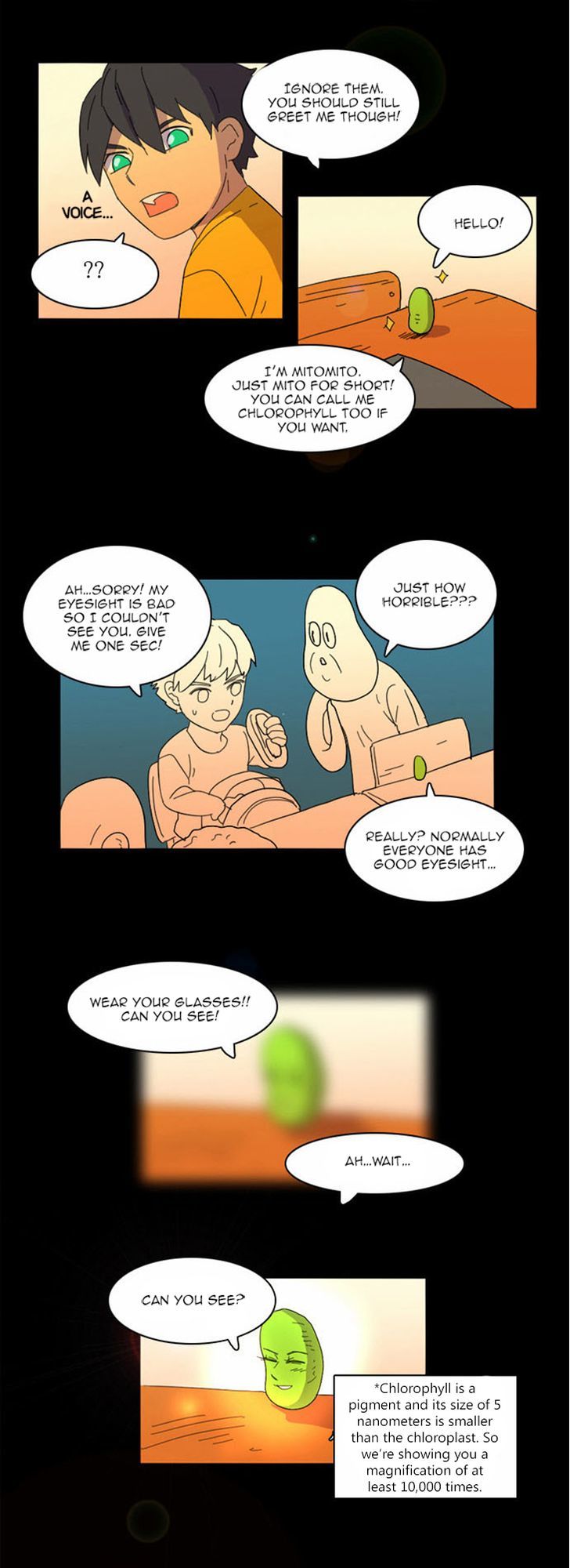 Immature EARTHling Friend Chapter 20 page 6 - Chapter 20 : Kim Toti, meeting the girl! (2)