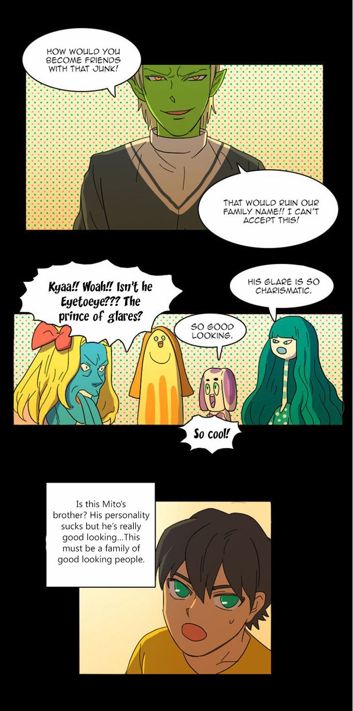 Immature EARTHling Friend Chapter 20 page 9 - Chapter 20 : Kim Toti, meeting the girl! (2)