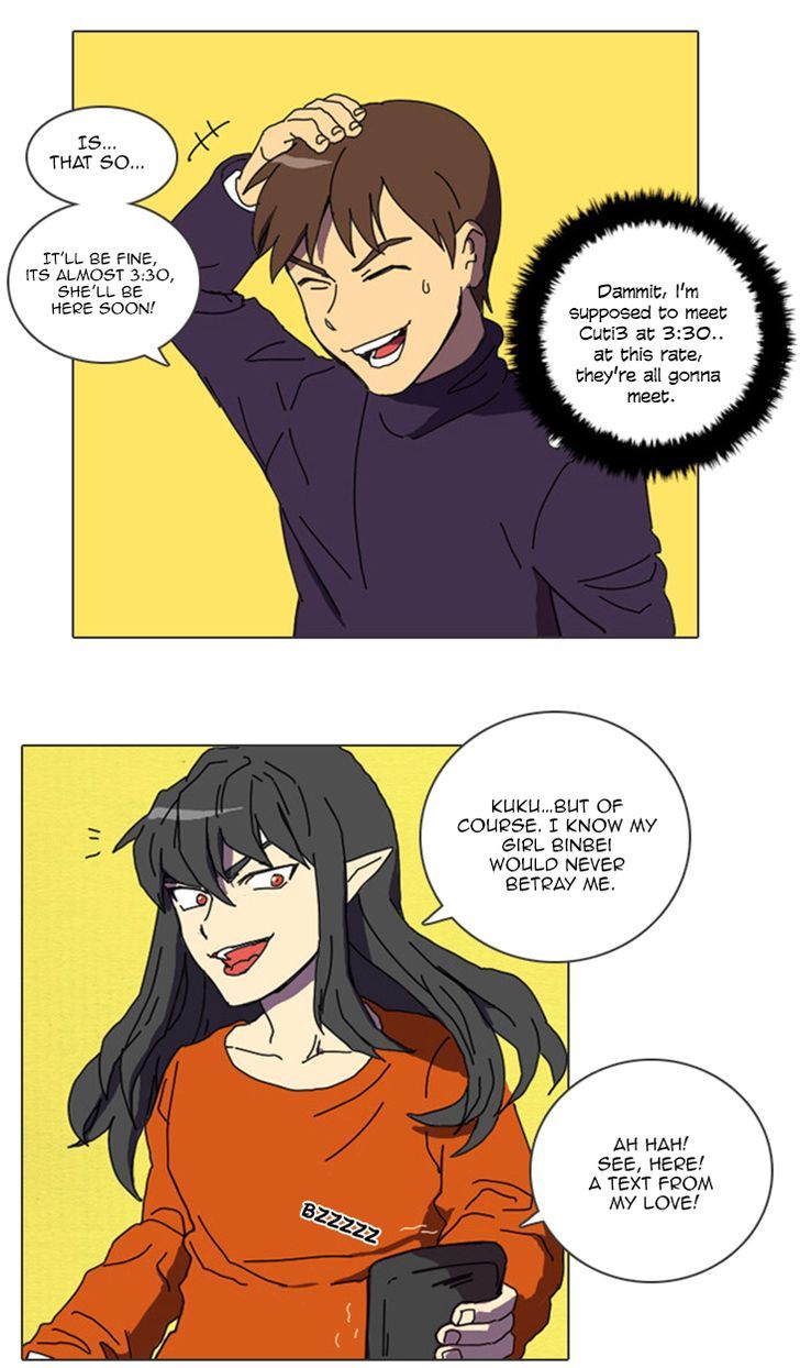 Immature EARTHling Friend Chapter 22 page 4 - Chapter 22