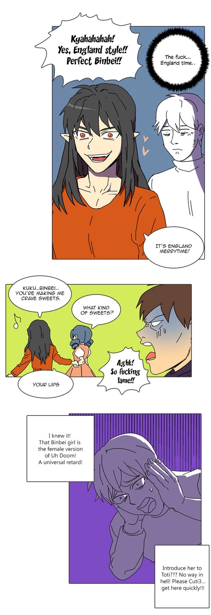 Immature EARTHling Friend Chapter 22 page 7 - Chapter 22