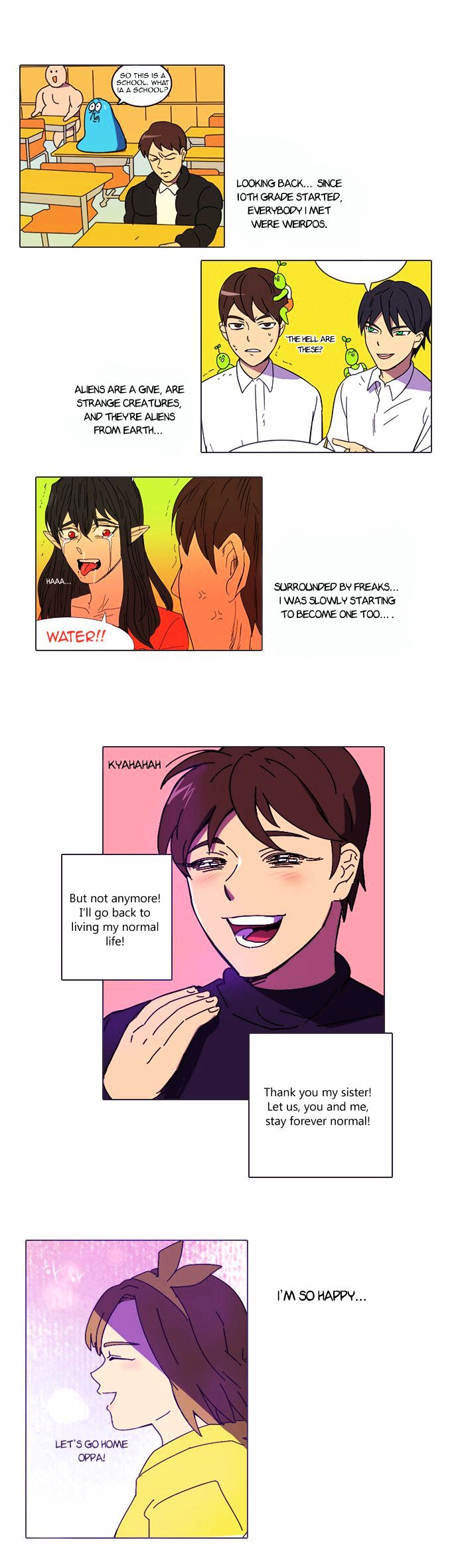 Immature EARTHling Friend Chapter 24 page 19 - Chapter 24