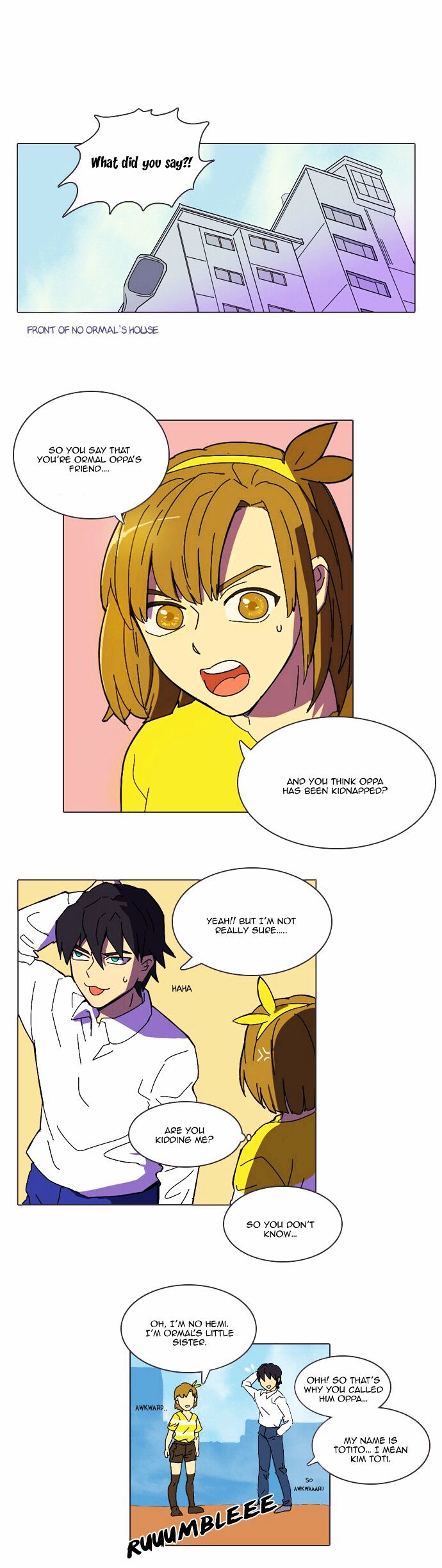 Immature EARTHling Friend Chapter 24 page 3 - Chapter 24