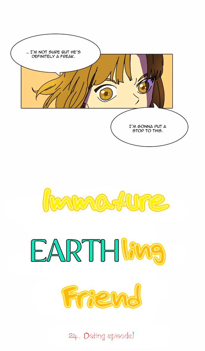 Immature EARTHling Friend Chapter 24 page 5 - Chapter 24