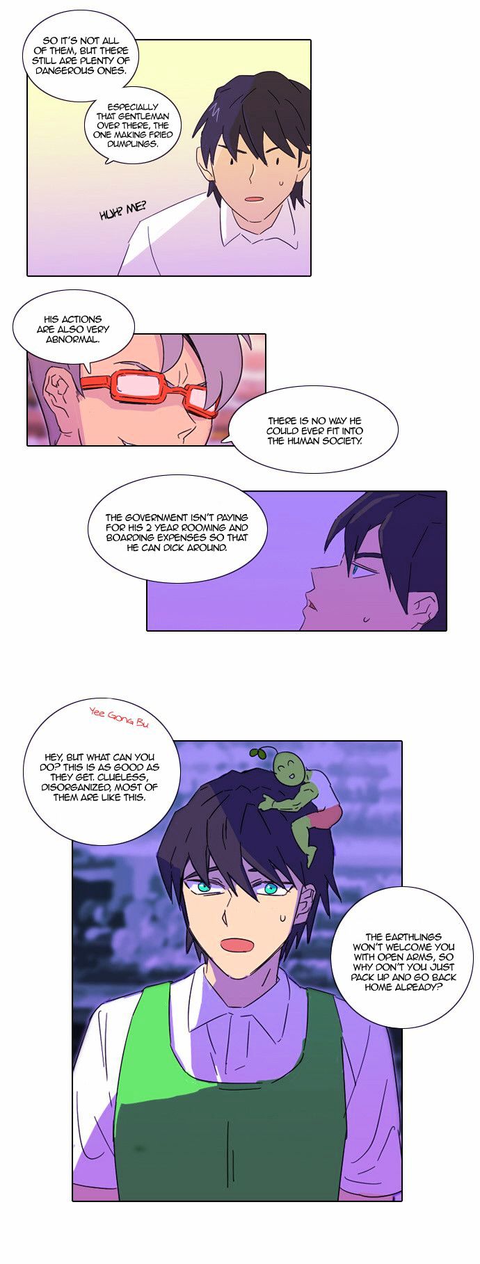 Immature EARTHling Friend Chapter 26 page 9 - Chapter 26