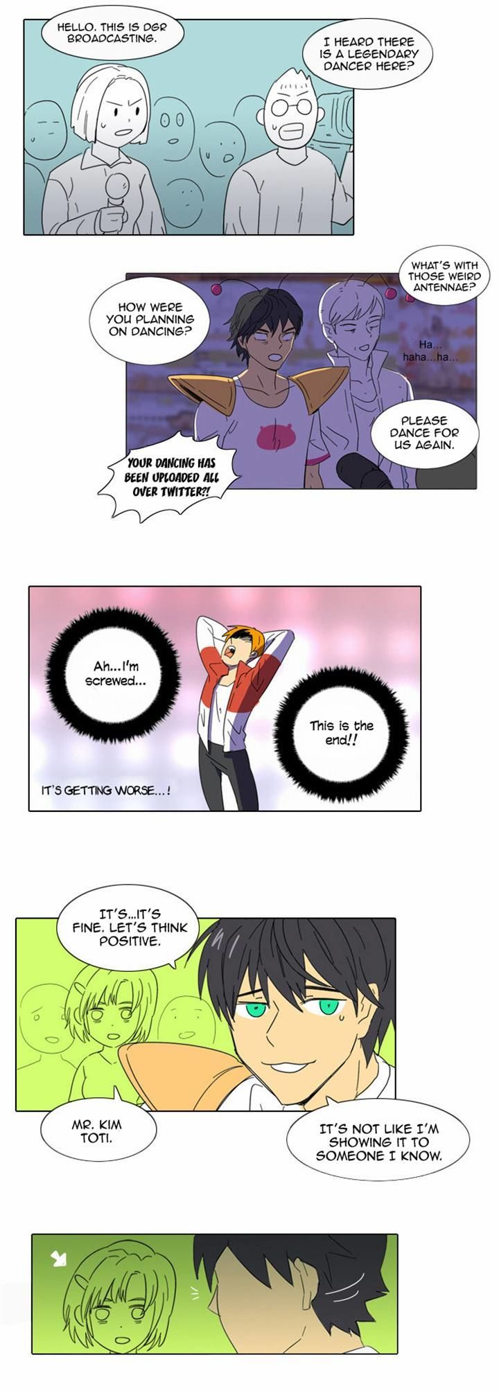 Immature EARTHling Friend Chapter 27 page 14 - Chapter 27