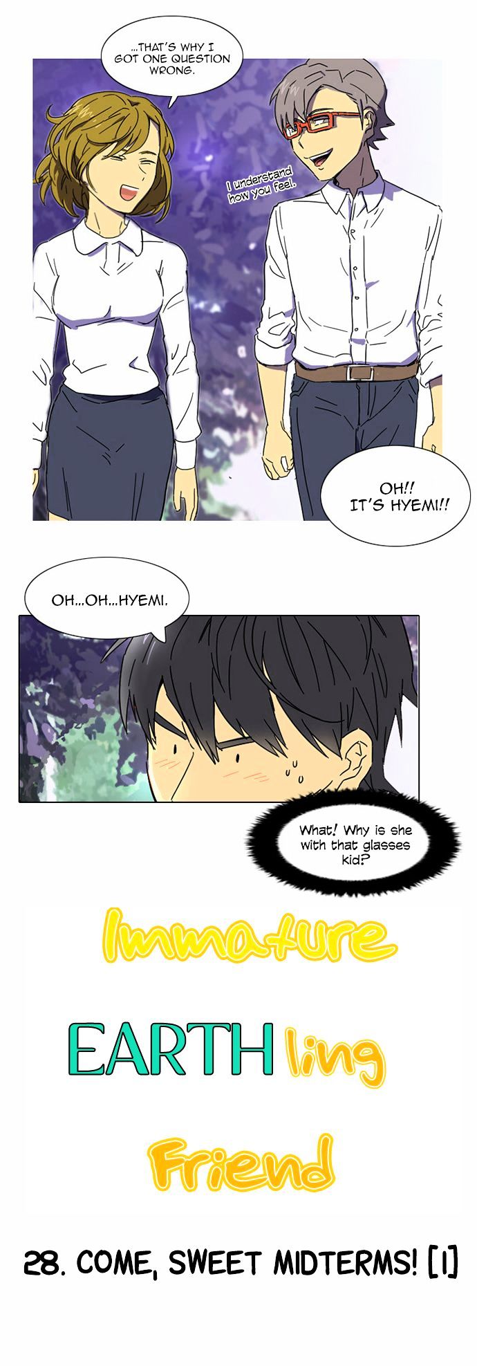 Immature EARTHling Friend Chapter 28 page 4 - Chapter 28