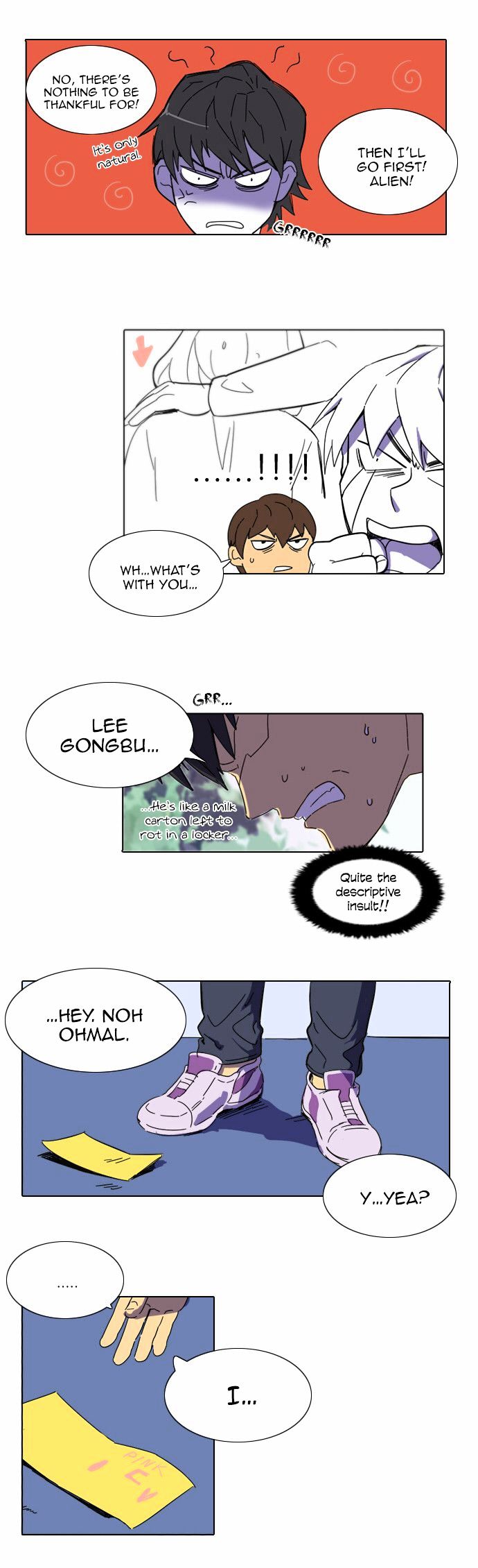 Immature EARTHling Friend Chapter 28 page 8 - Chapter 28