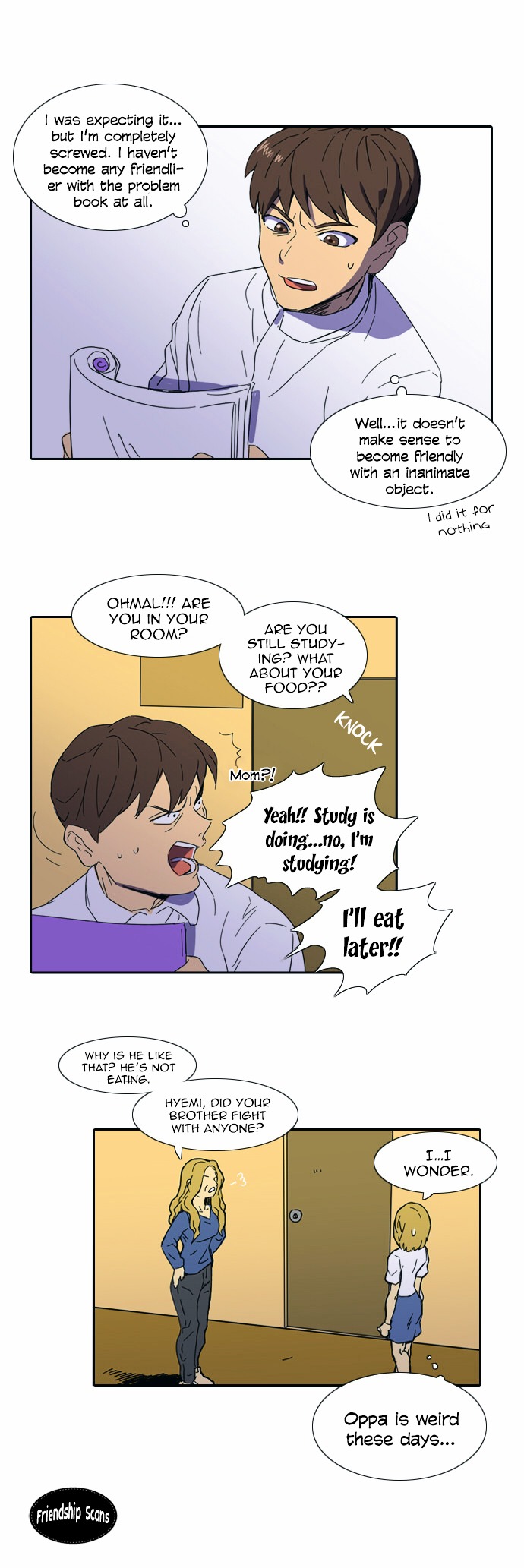 Immature EARTHling Friend Chapter 29 page 9 - Chapter 29 : Come, Sweet Midterms! (2)
