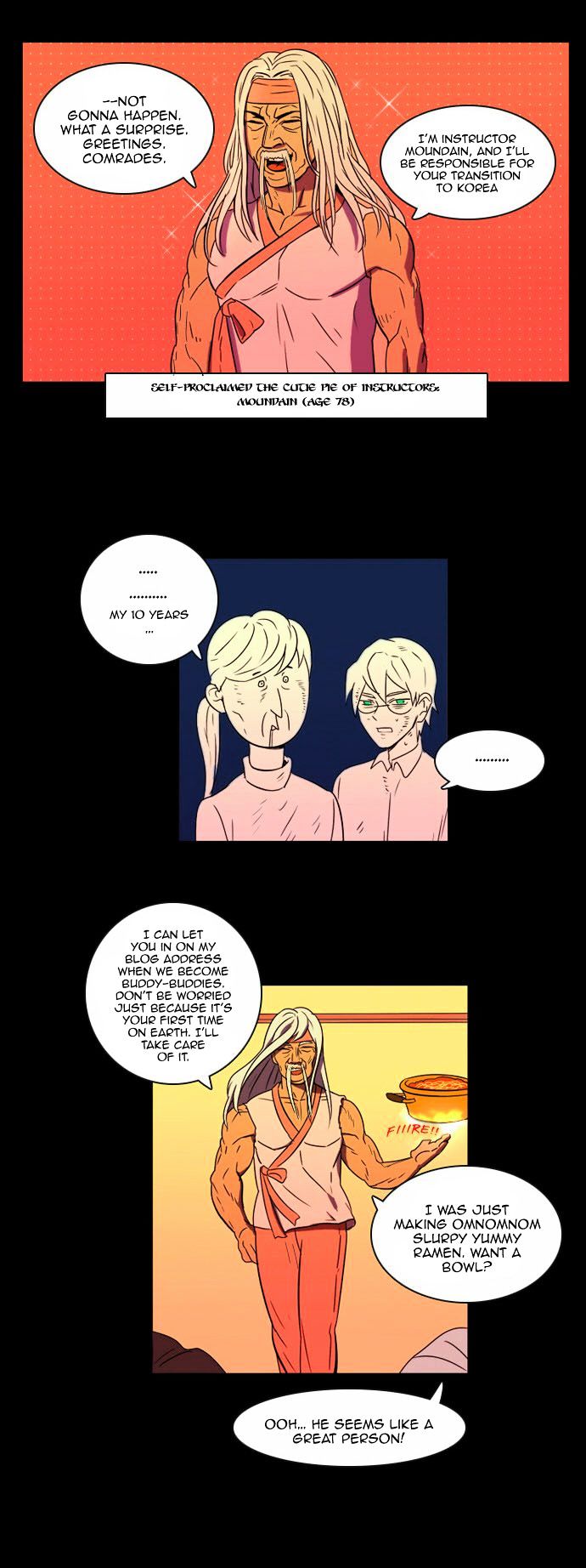 Immature EARTHling Friend Chapter 3 page 5 - Chapter 3 : How Could You Say That! How Could You Say That He's an Earthling?!