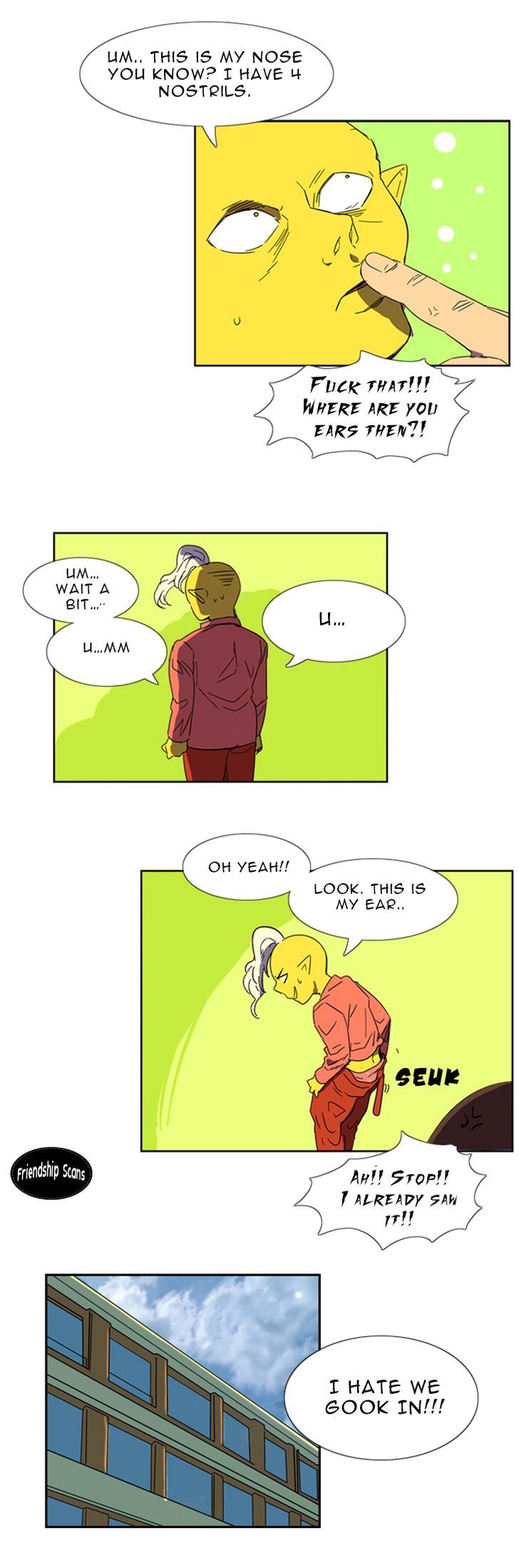 Immature EARTHling Friend Chapter 32 page 12 - Chapter 32