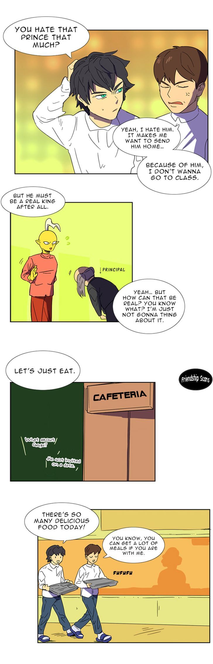 Immature EARTHling Friend Chapter 32 page 13 - Chapter 32