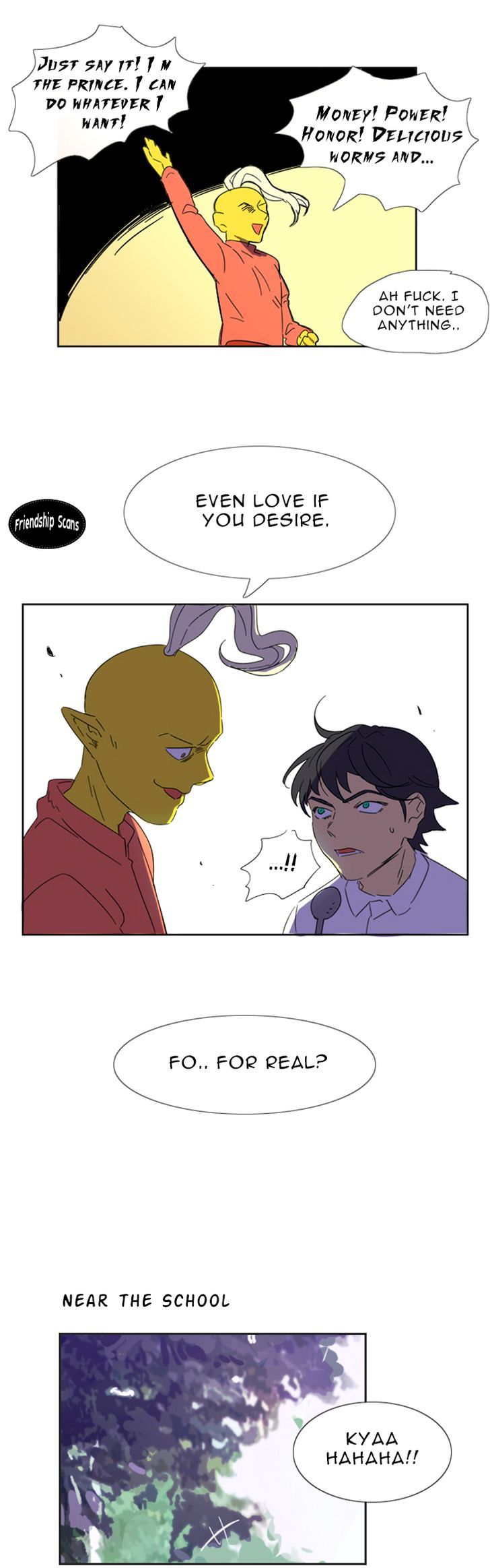 Immature EARTHling Friend Chapter 32 page 18 - Chapter 32
