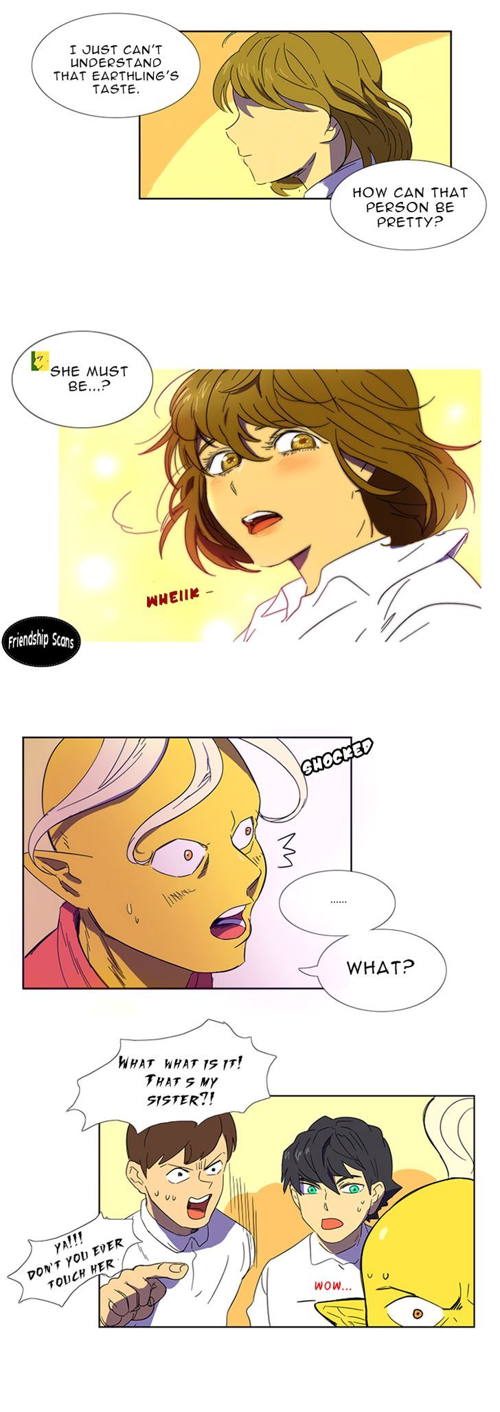 Immature EARTHling Friend Chapter 32 page 22 - Chapter 32