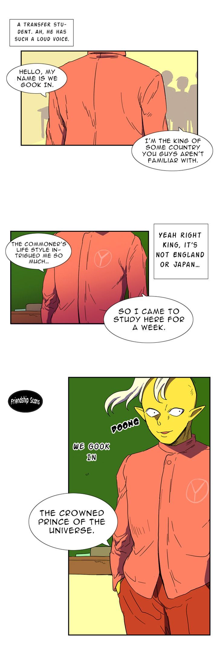 Immature EARTHling Friend Chapter 32 page 3 - Chapter 32