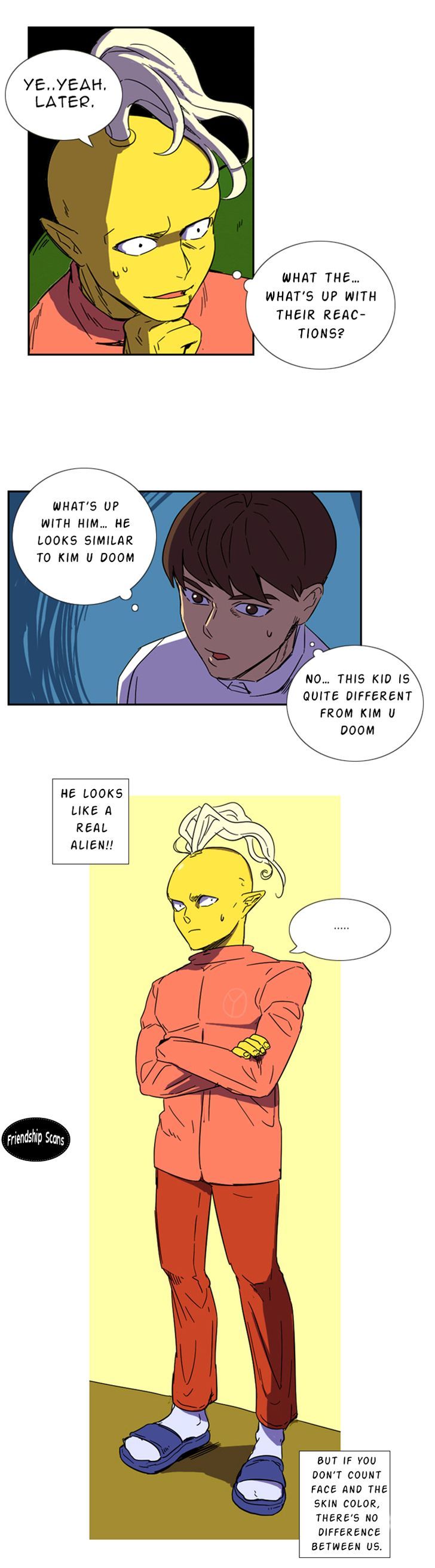 Immature EARTHling Friend Chapter 32 page 6 - Chapter 32