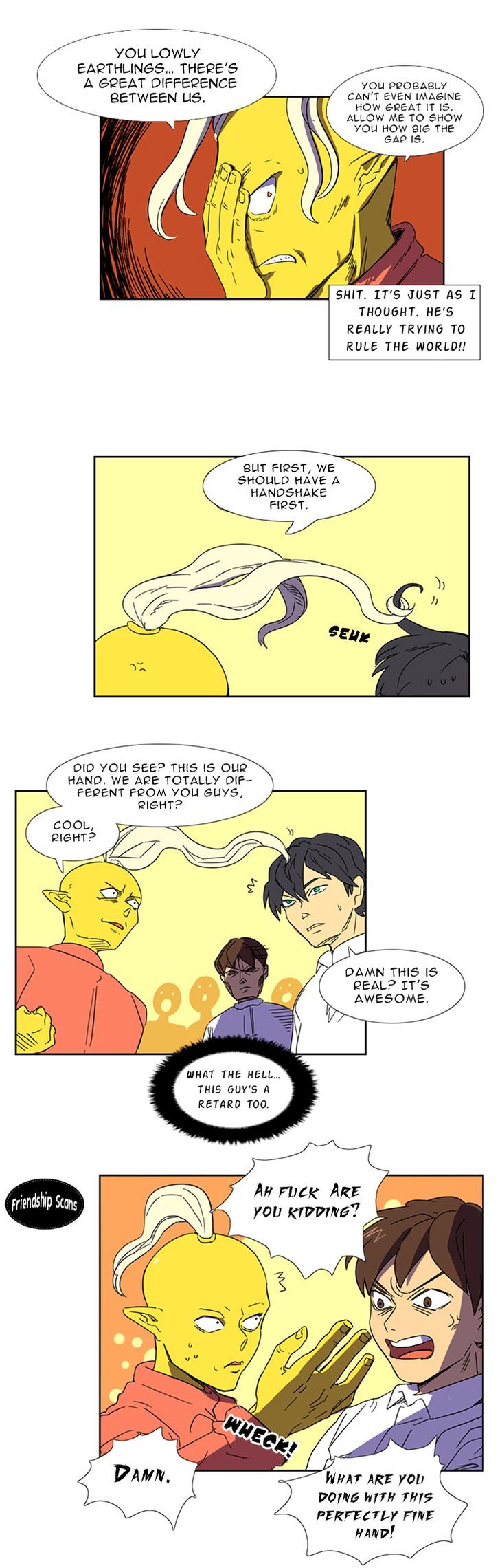 Immature EARTHling Friend Chapter 32 page 8 - Chapter 32