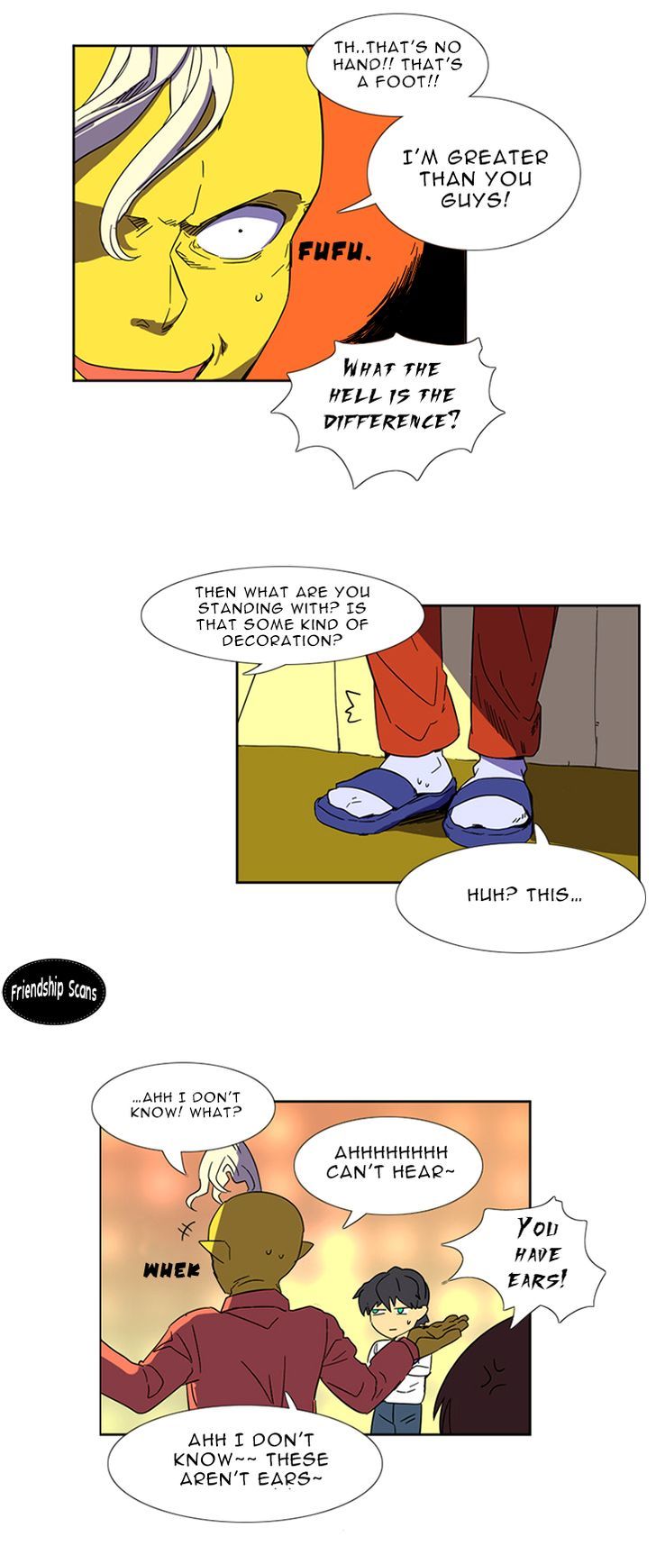 Immature EARTHling Friend Chapter 32 page 9 - Chapter 32