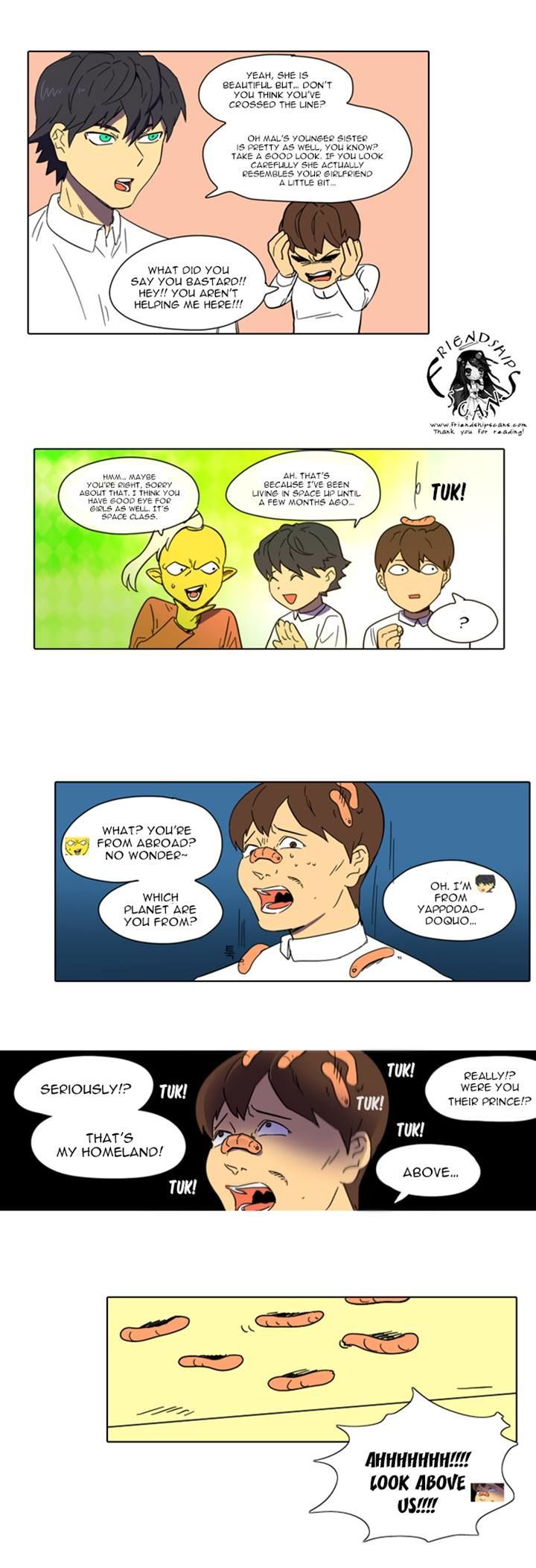 Immature EARTHling Friend Chapter 33 page 3 - Chapter 33