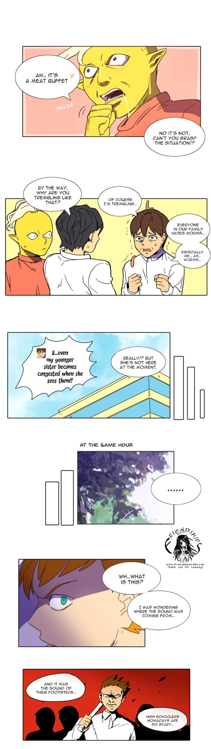 Immature EARTHling Friend Chapter 33 page 5 - Chapter 33