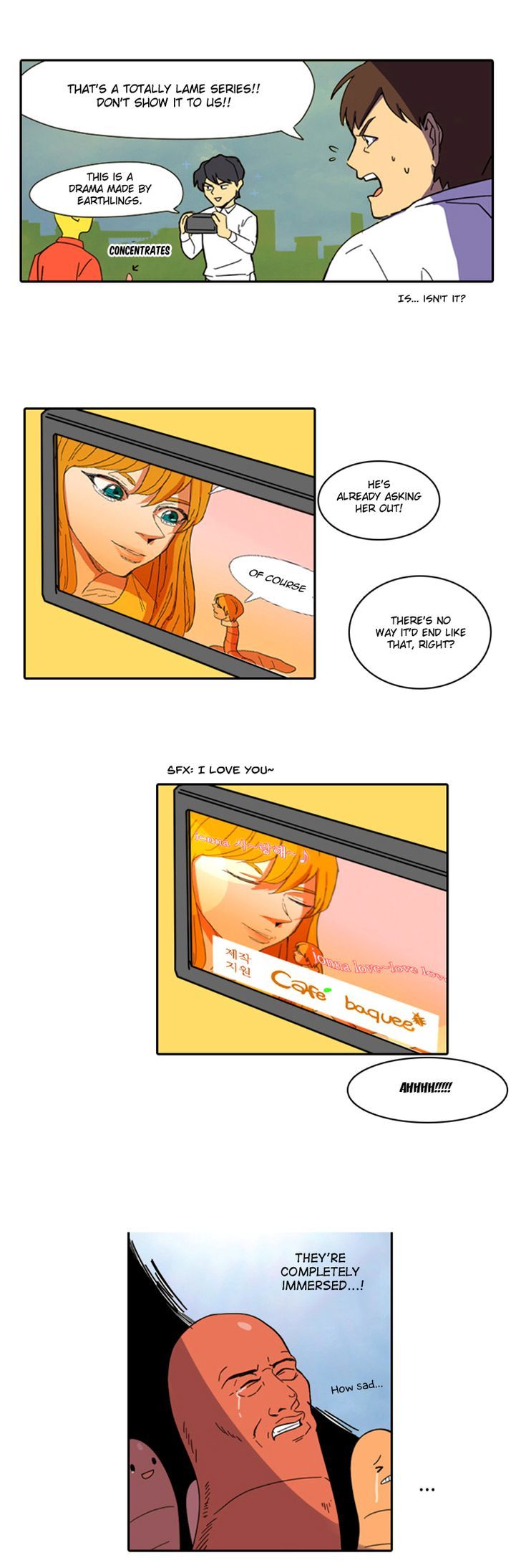 Immature EARTHling Friend Chapter 34 page 12 - Chapter 34 : Food War and the Prince 3