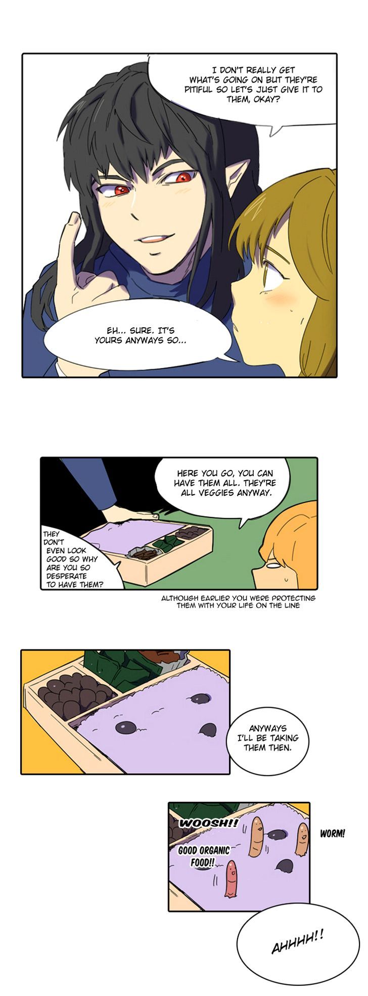 Immature EARTHling Friend Chapter 34 page 4 - Chapter 34 : Food War and the Prince 3