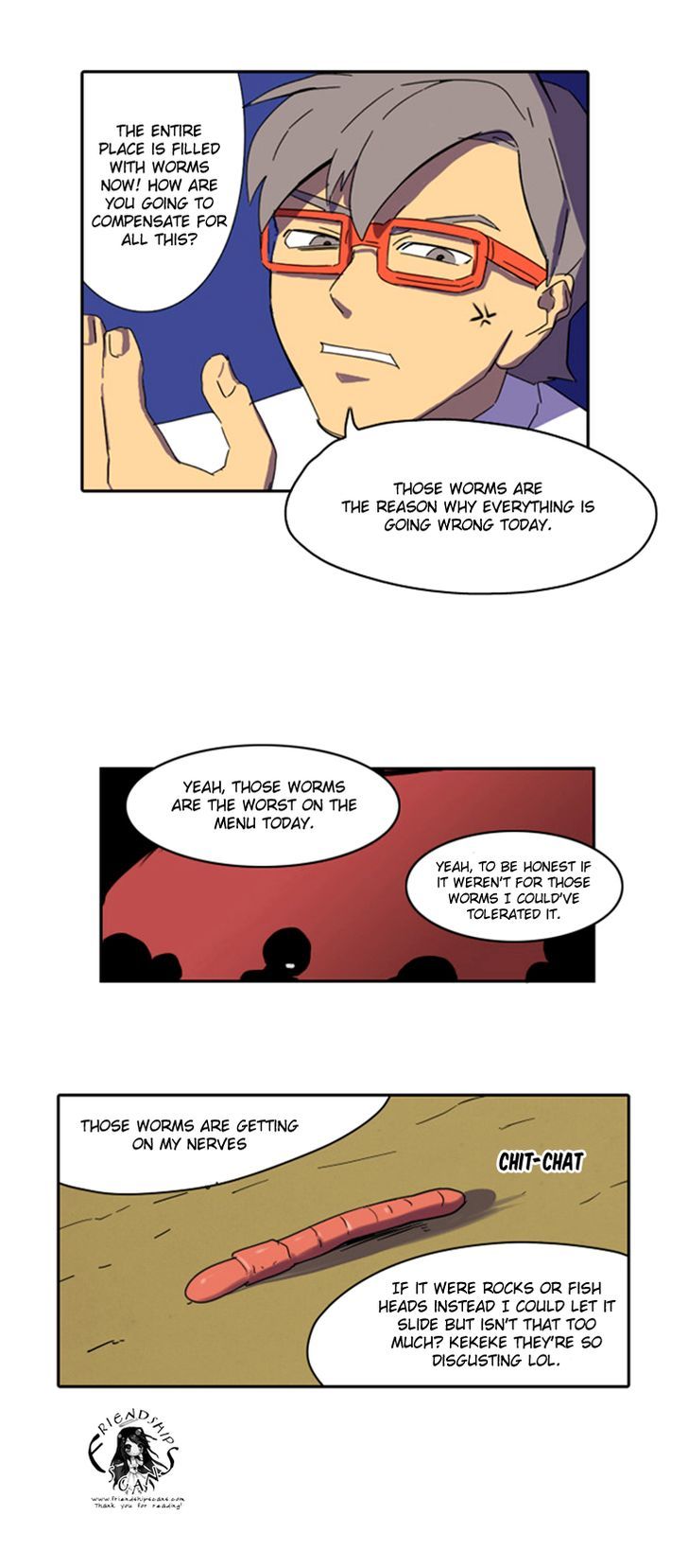 Immature EARTHling Friend Chapter 34 page 7 - Chapter 34 : Food War and the Prince 3