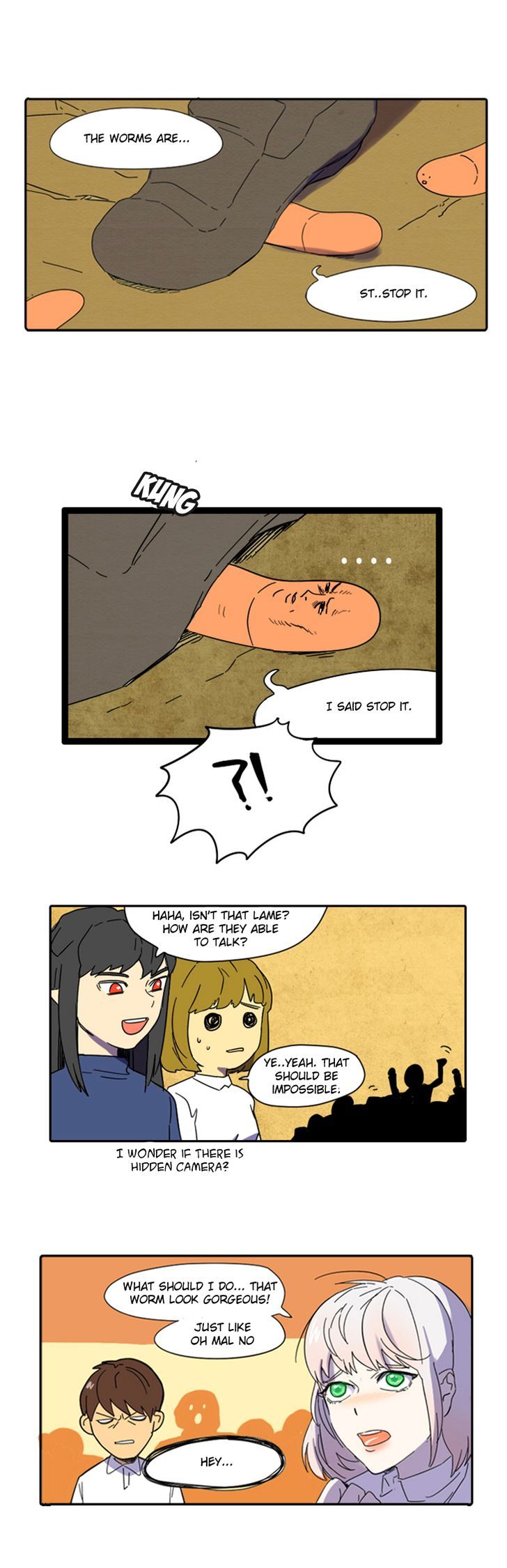 Immature EARTHling Friend Chapter 34 page 8 - Chapter 34 : Food War and the Prince 3
