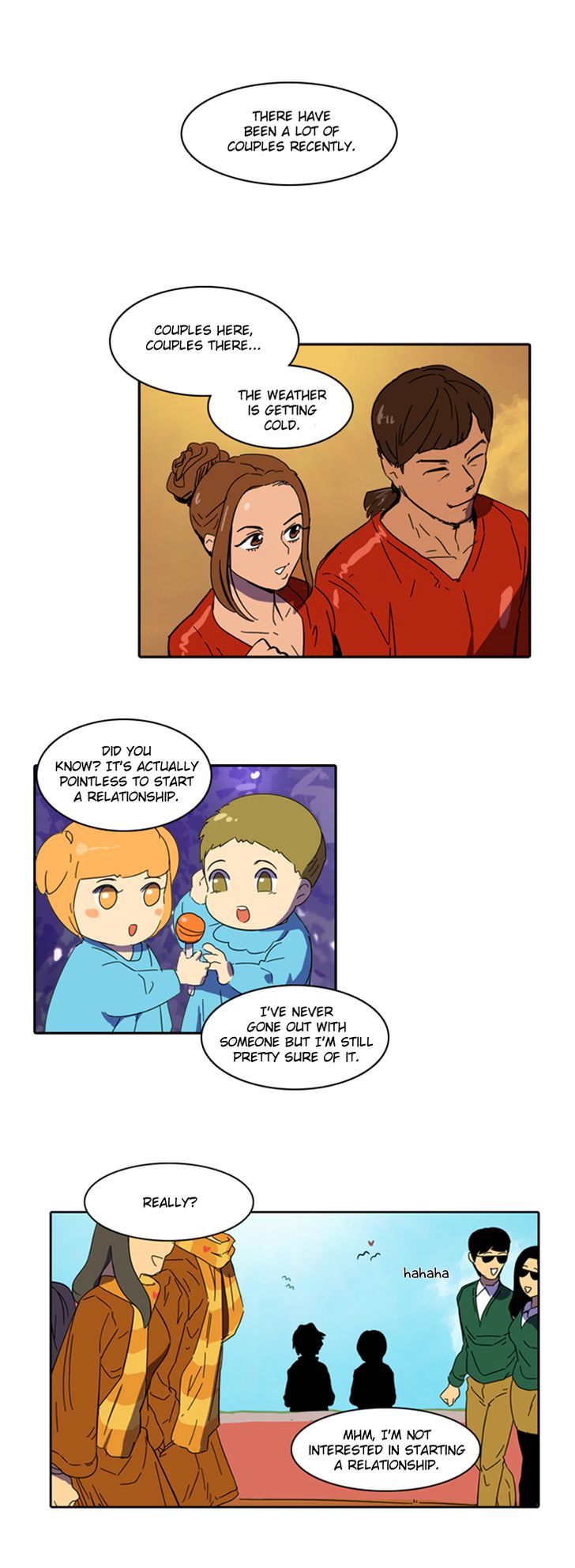 Immature EARTHling Friend Chapter 36 page 2 - Chapter 36 : Romantic Couples and Solos (I)