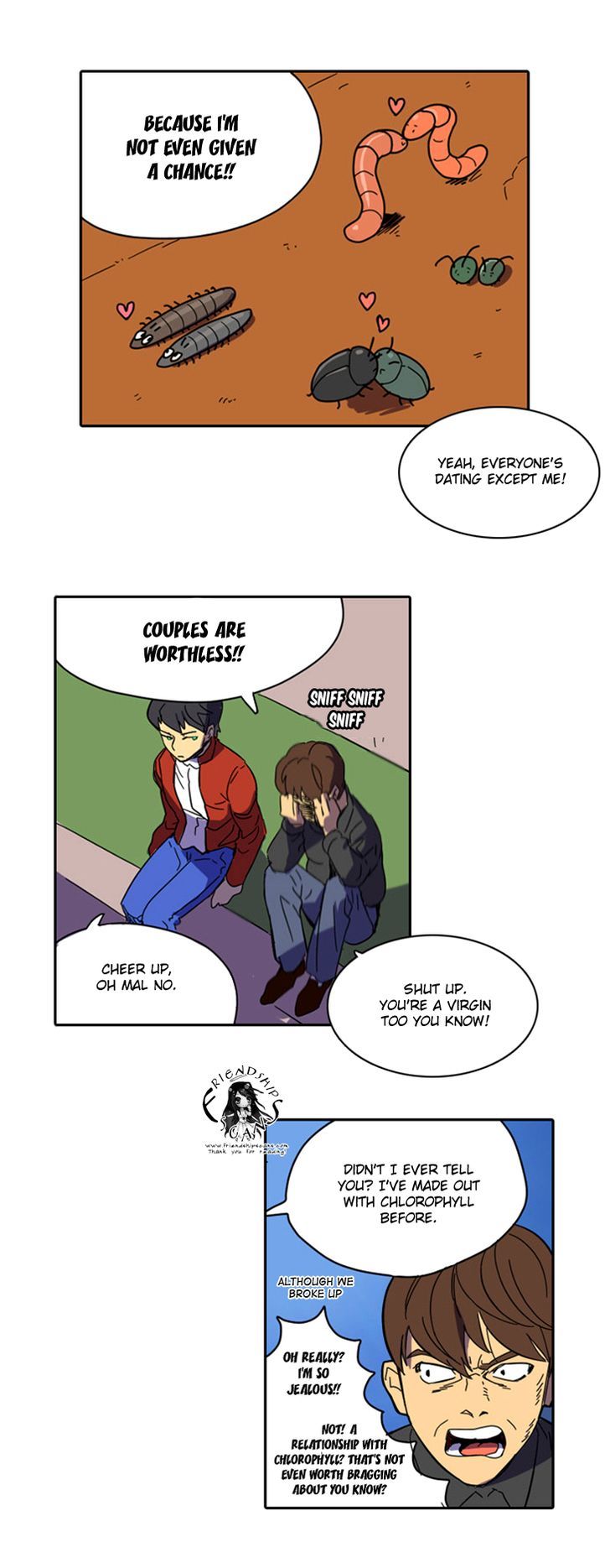 Immature EARTHling Friend Chapter 36 page 3 - Chapter 36 : Romantic Couples and Solos (I)