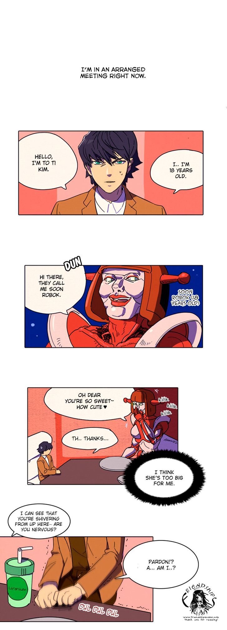 Immature EARTHling Friend Chapter 37 page 1 - Chapter 37 : Romantic Couples and Solos (II)