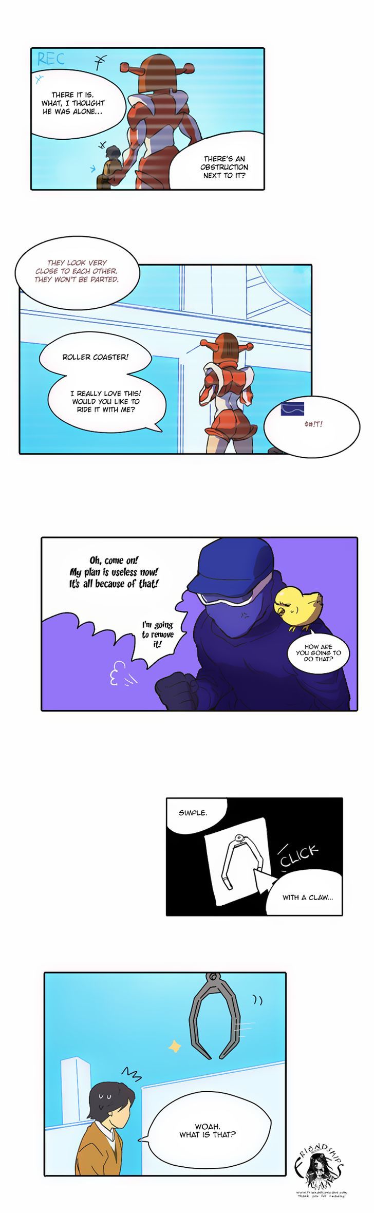 Immature EARTHling Friend Chapter 38 page 4 - Chapter 38