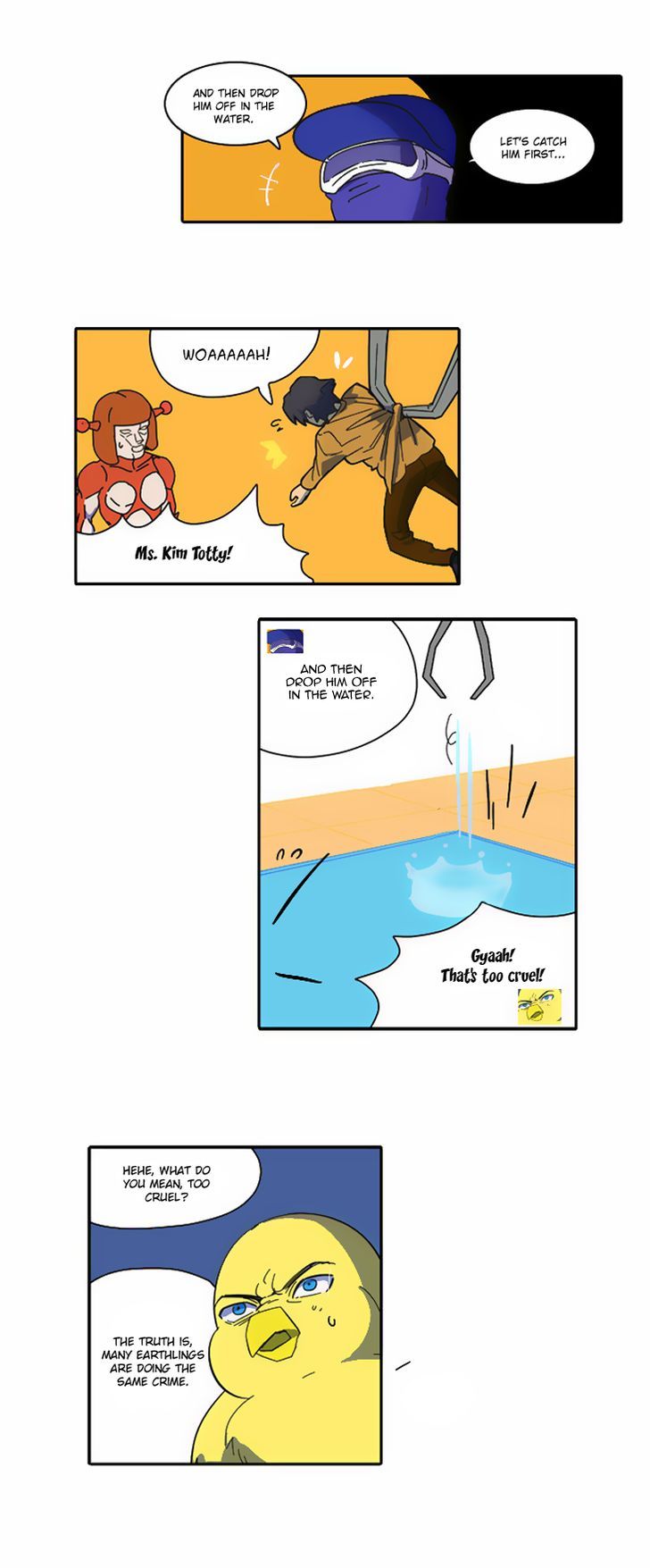 Immature EARTHling Friend Chapter 38 page 5 - Chapter 38