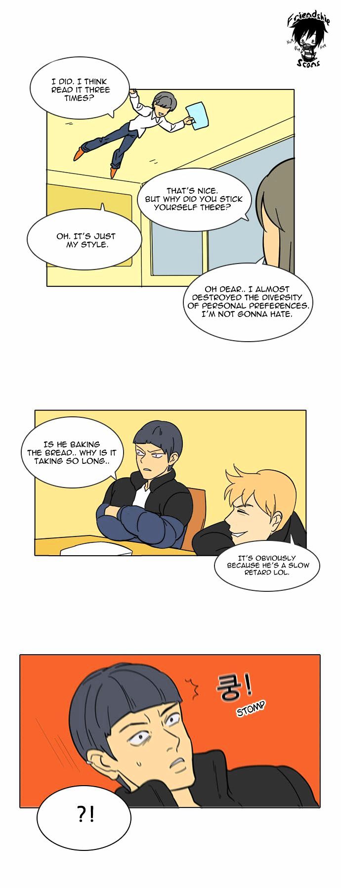 Immature EARTHling Friend Chapter 4 page 16 - Chapter 4 : Ever Seen a Hyena Wander Around the Mountainside for Bread