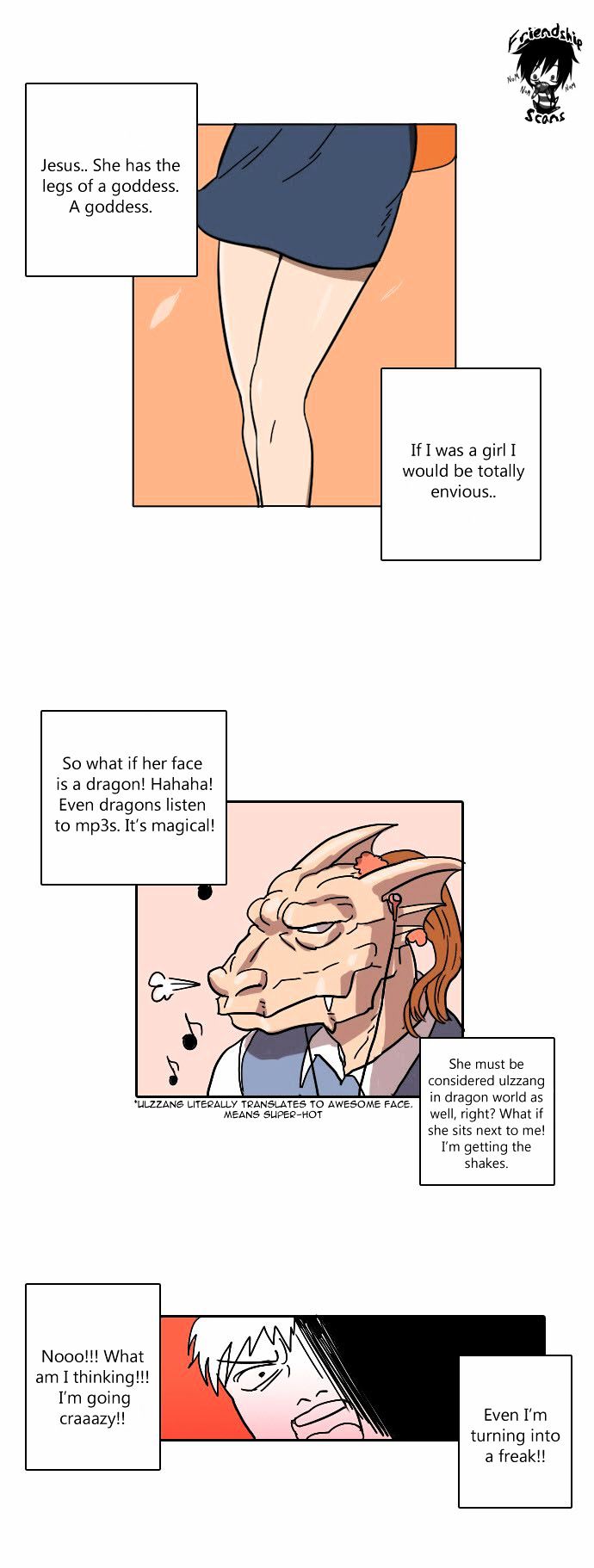 Immature EARTHling Friend Chapter 4 page 7 - Chapter 4 : Ever Seen a Hyena Wander Around the Mountainside for Bread