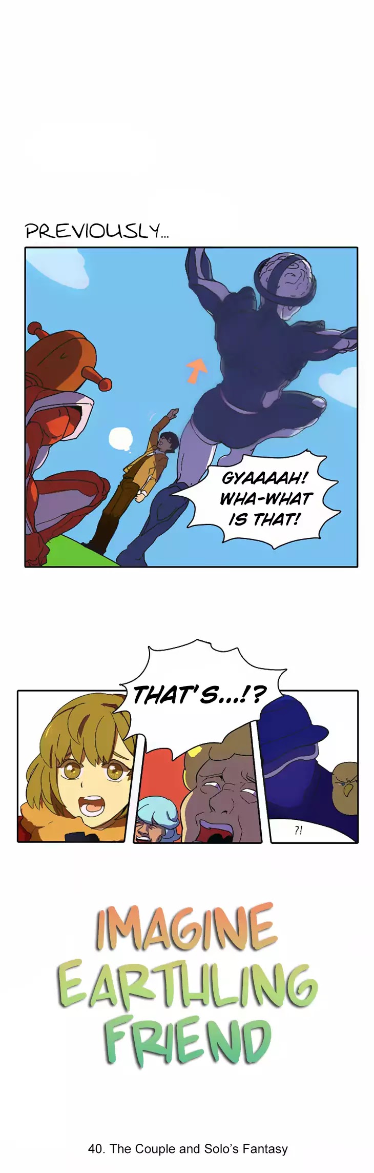 Immature EARTHling Friend Chapter 40 page 3 - Chapter 40: The Couple and Solo's Fantasy