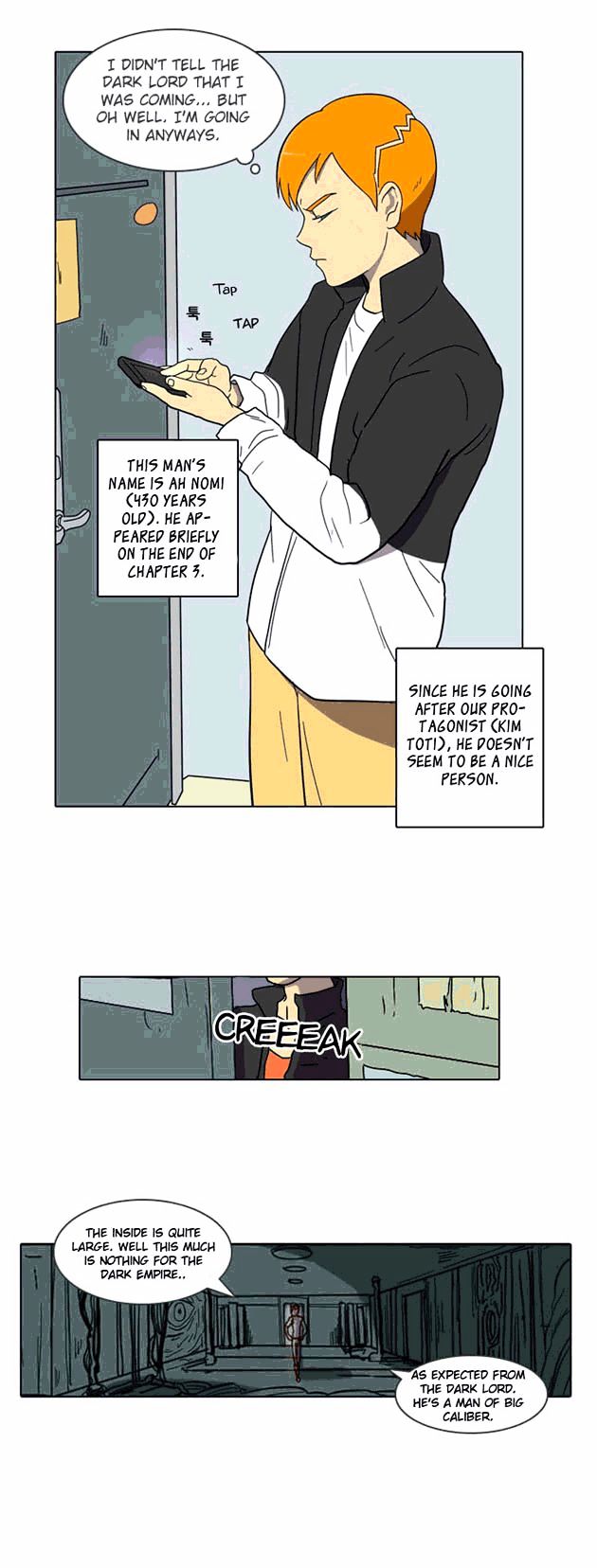 Immature EARTHling Friend Chapter 5 page 12 - Chapter 5 : Don't hate on beans! Bloodthirsty Dark Empire!