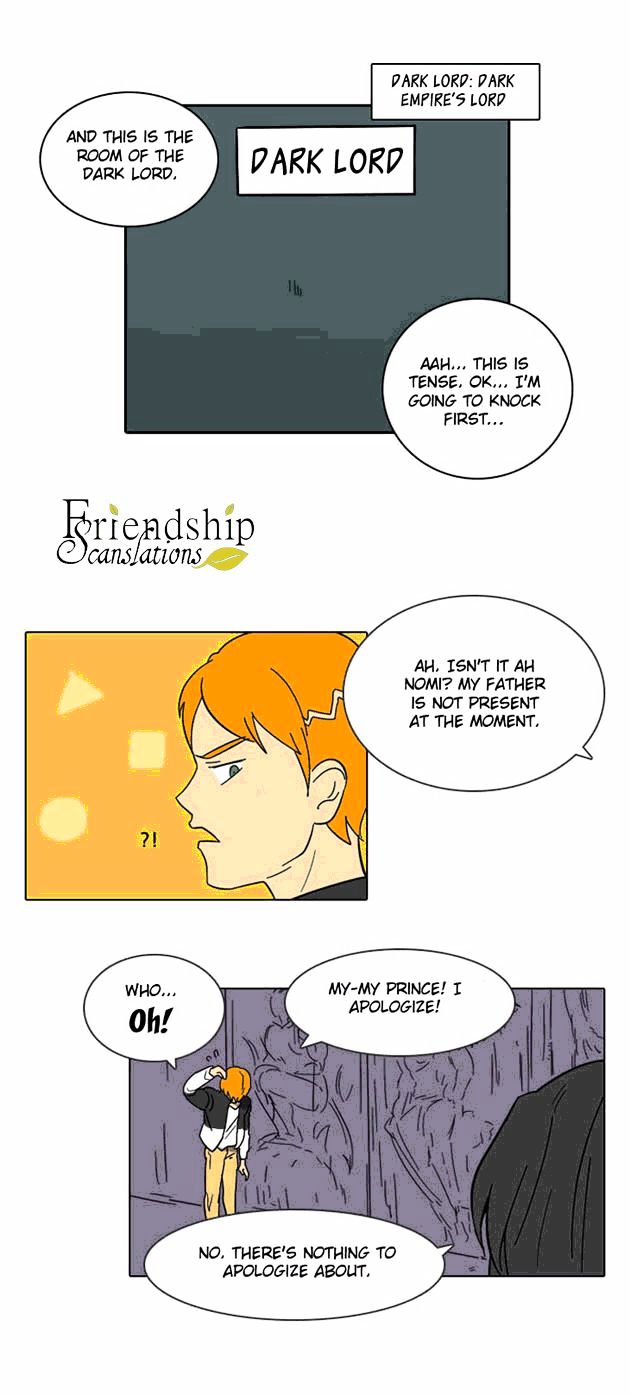 Immature EARTHling Friend Chapter 5 page 13 - Chapter 5 : Don't hate on beans! Bloodthirsty Dark Empire!