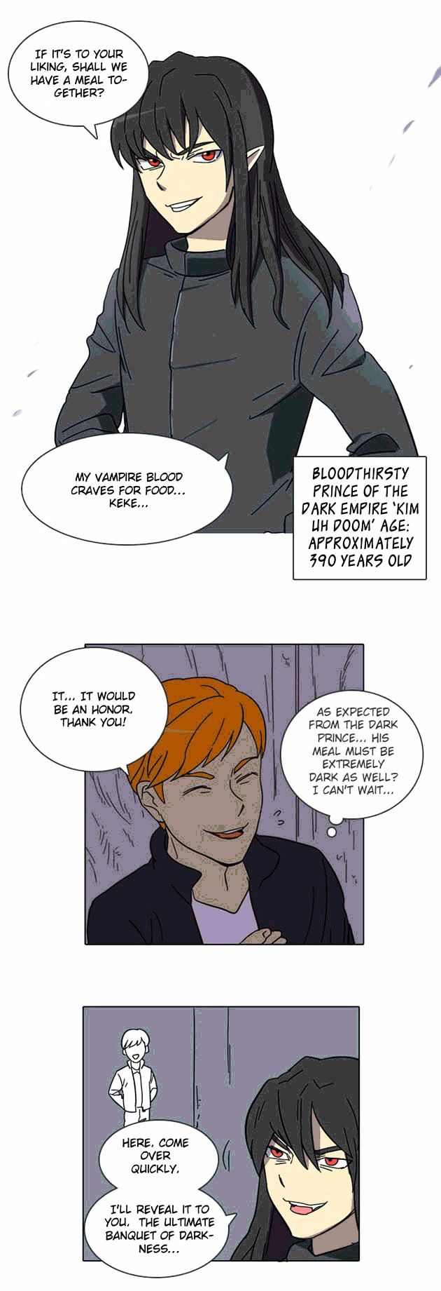 Immature EARTHling Friend Chapter 5 page 14 - Chapter 5 : Don't hate on beans! Bloodthirsty Dark Empire!