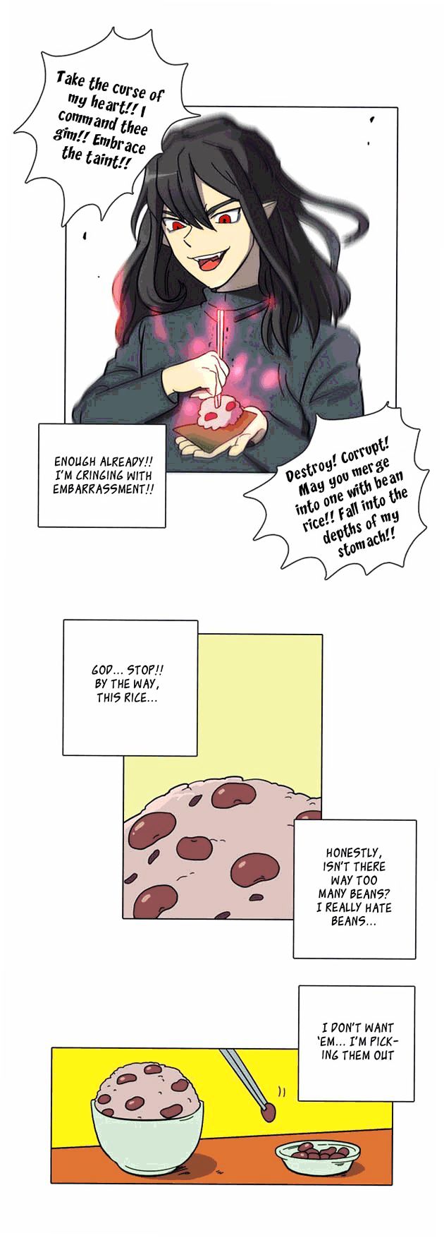 Immature EARTHling Friend Chapter 5 page 16 - Chapter 5 : Don't hate on beans! Bloodthirsty Dark Empire!